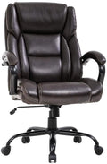 Brown Big and Tall Adjustable High Back Office Chair G805575