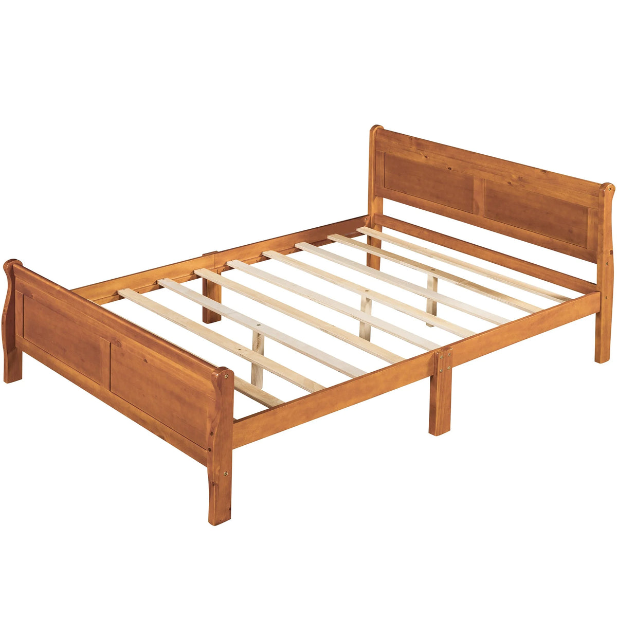 Full Size Wood Platform Bed C77447