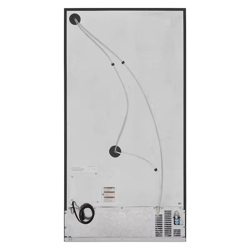 Black Stainless Steel Counter Depth Side by Side Refrigerator I33260