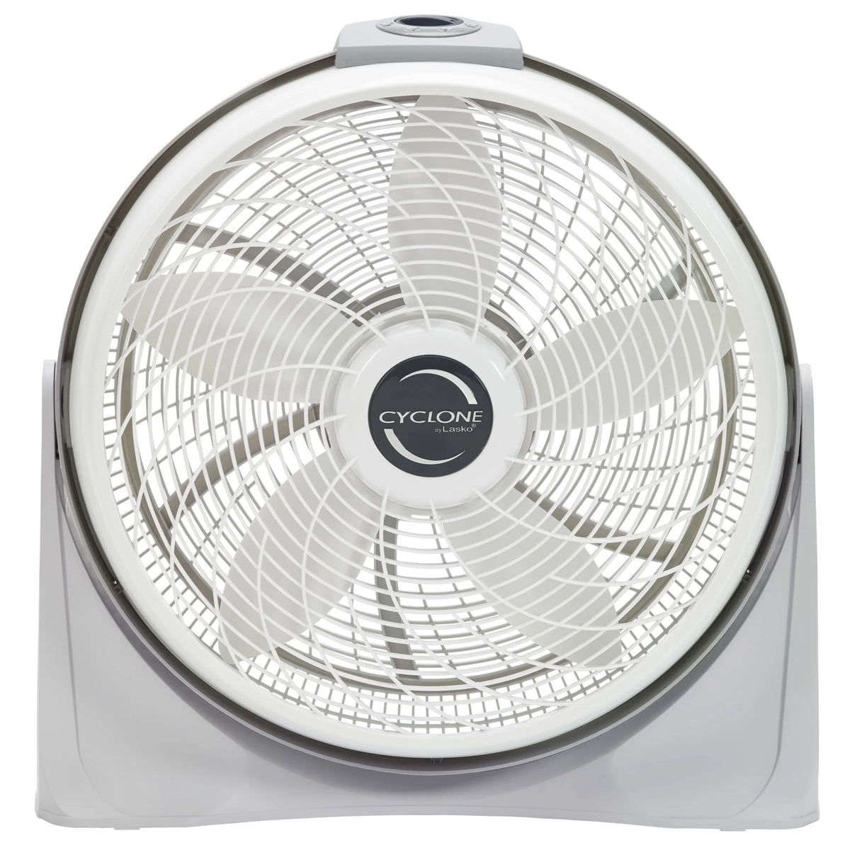 20 Inch Portable Pivoting Fan, White E3819