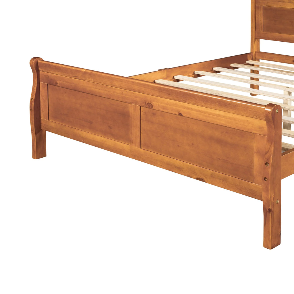 Full Size Wood Platform Bed C77447