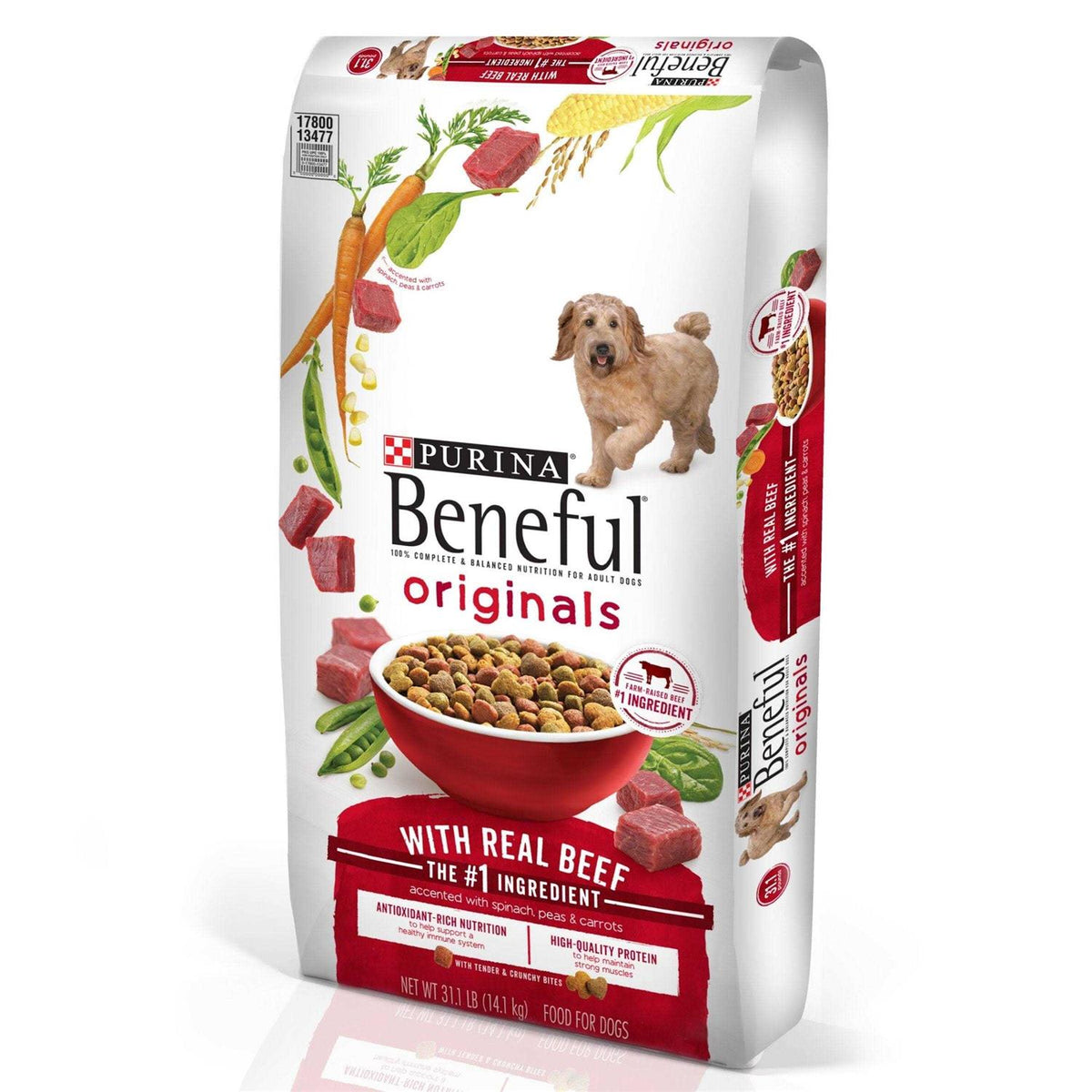 Dog Food with Real Beef J2527