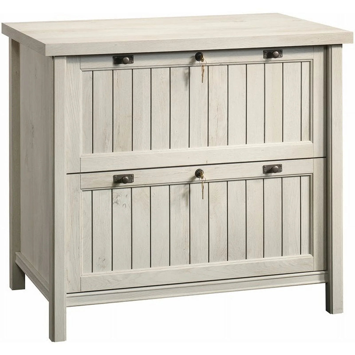 3-Piece Executive Desk with Hutch and File Cabinet B7361