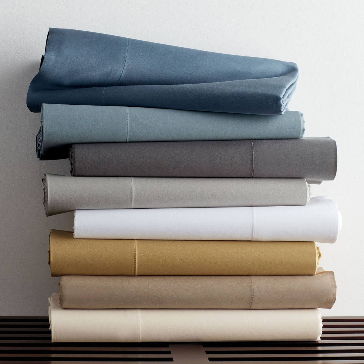 Queen Supima Cotton Sateen Fitted Sheet K766