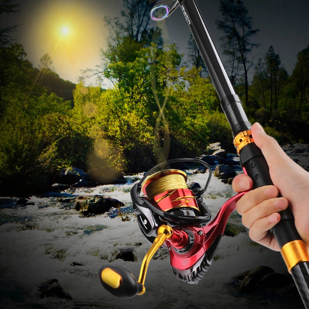 Sougayilang Fishing Reel Ultralight 12+1 BB Spinning Reel R39381