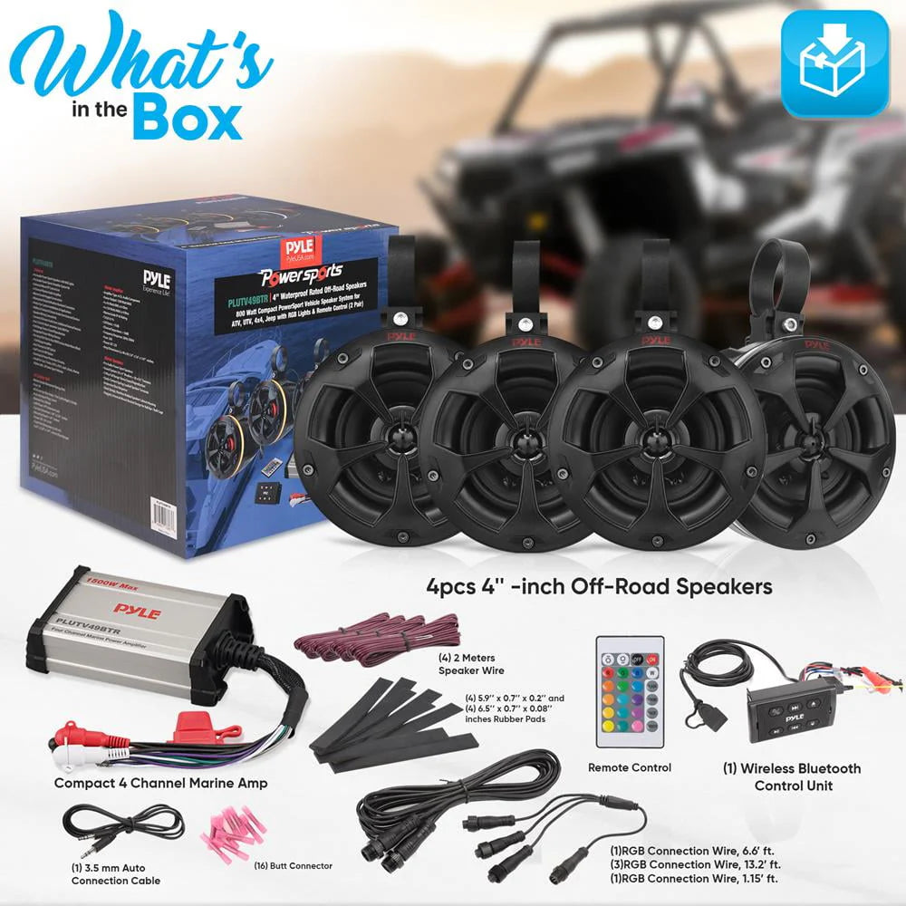 Bluetooth Off-Road Speakers F41552