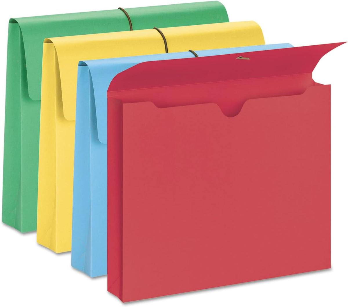 2-Inch Exp Wallet Elastic Cord Letter 50/Box X649961