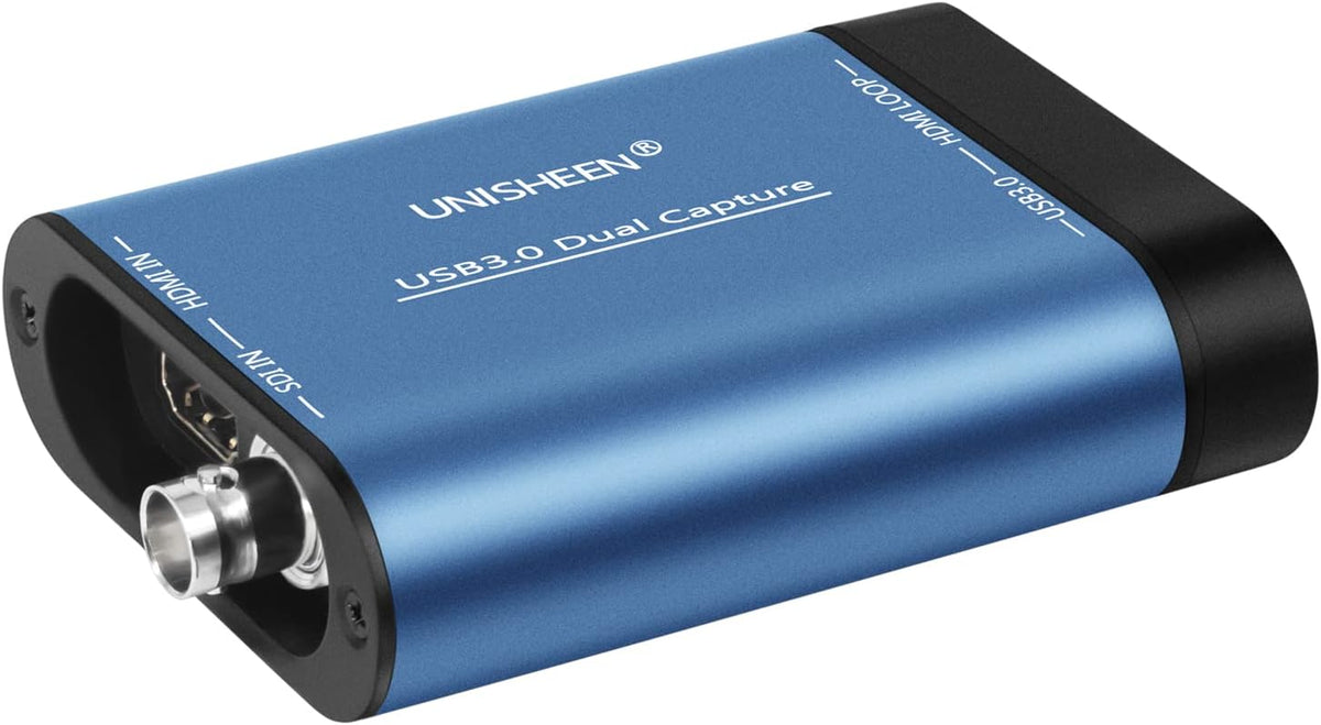 USB 3.0 HDMI SDI Dual Input Capture Card Video Grabber Converter O42642
