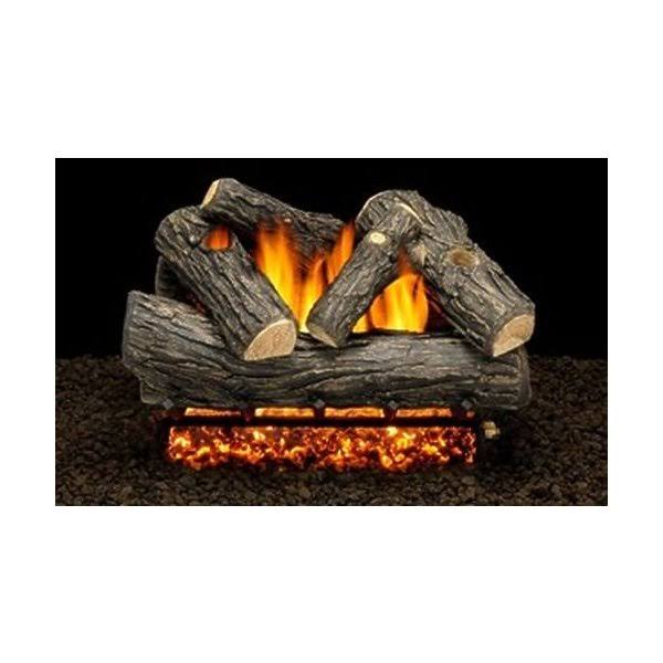 30x22 Oak Logs with Burner Tube J215