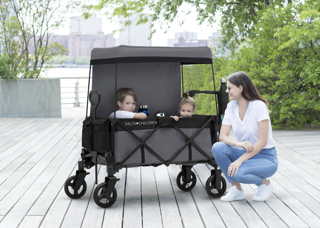 Grey/Black Stroller Wagon A474604