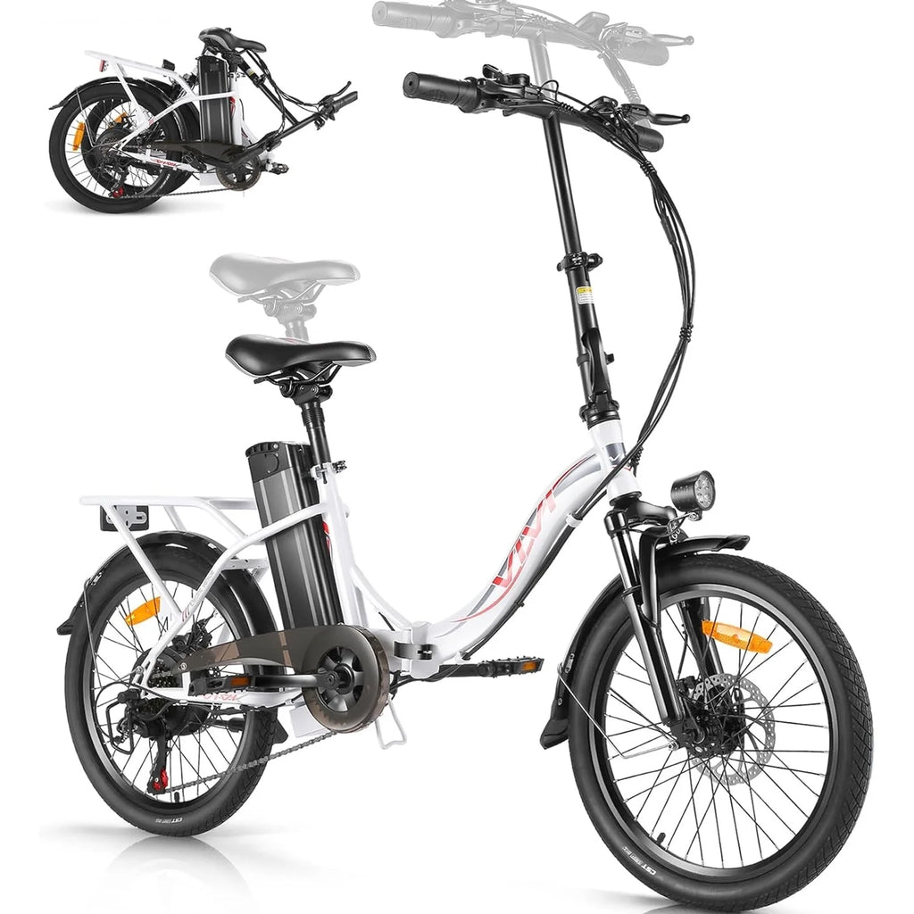 20 Folding Electric Cruiser Bike 500W Step-Through G62598