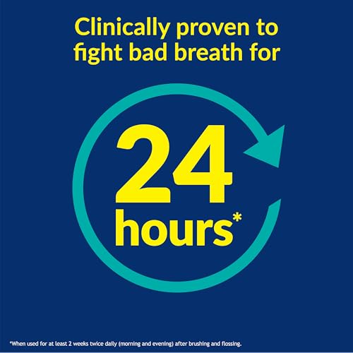 Non-Burning Antiplaque Mouthwash 32 Fl Oz Twin Pack C727