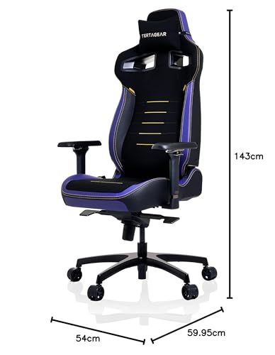Black/White Ergonomic Gaming Chair Q358631
