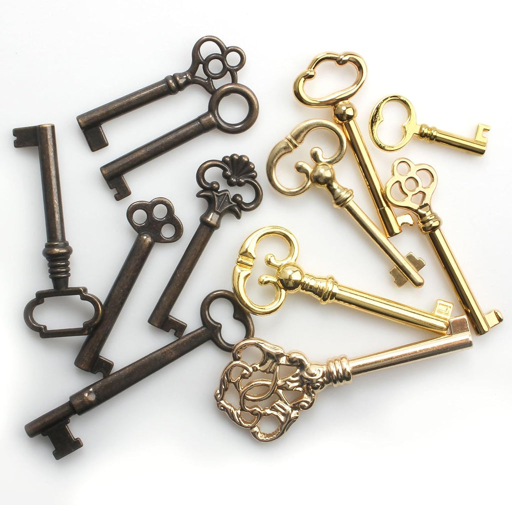 12-Key Universal Replacement Skeleton Keys Kit Z218
