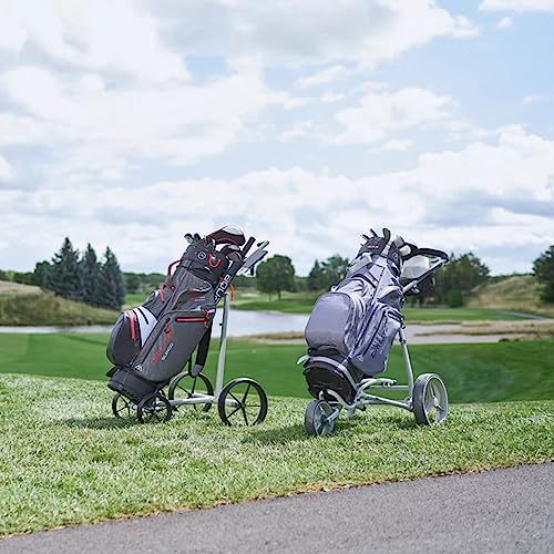 Waterproof Golf Cart Bag with 14 Way Divider Organizer Top A8562