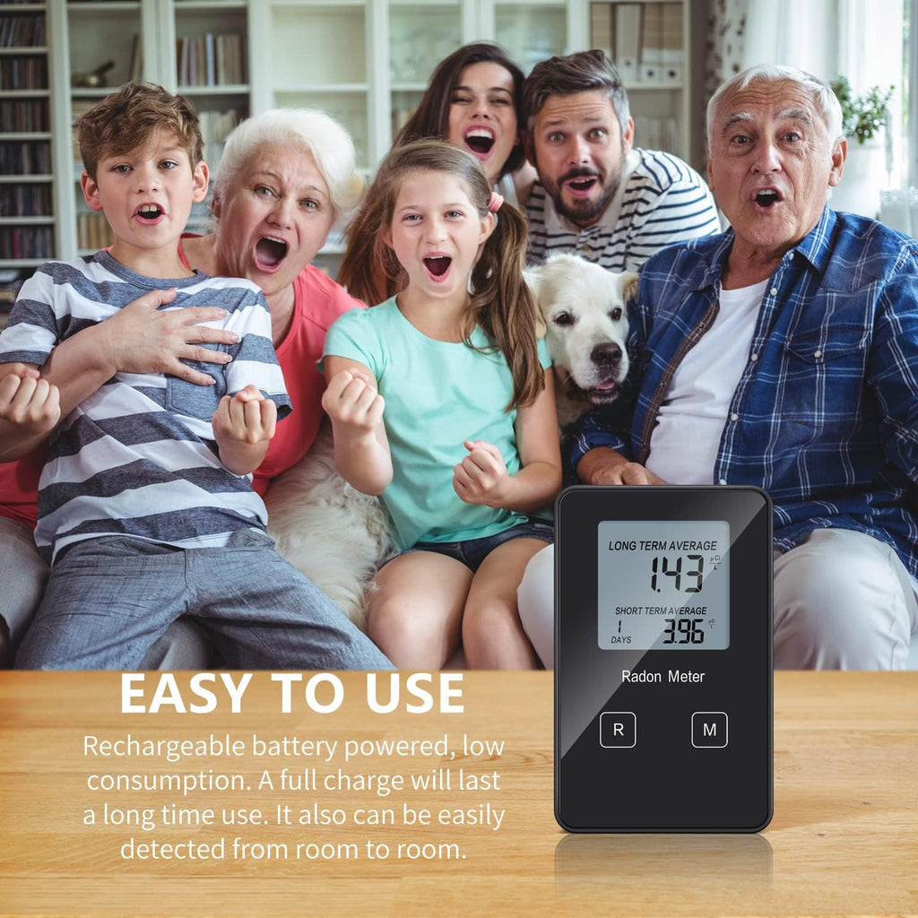 Portable Radon Detector with Rechargeable Battery Z968780