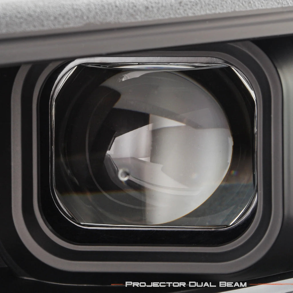 Black LED Projector Headlights Pair C5099