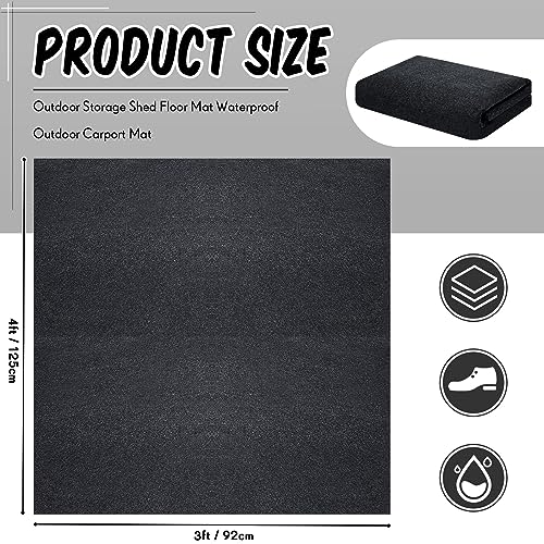 Waterproof Non Slip Outdoor Storage Shed Floor Mat W86803