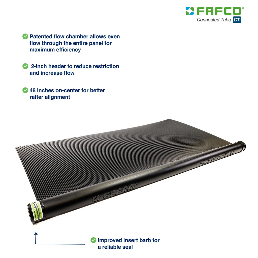 4 X 10 Foot Solar Pool Heating Panel E224