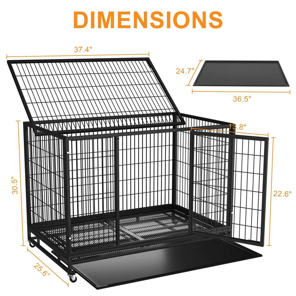 48/38 inch Heavy Duty Dog Crate V322708