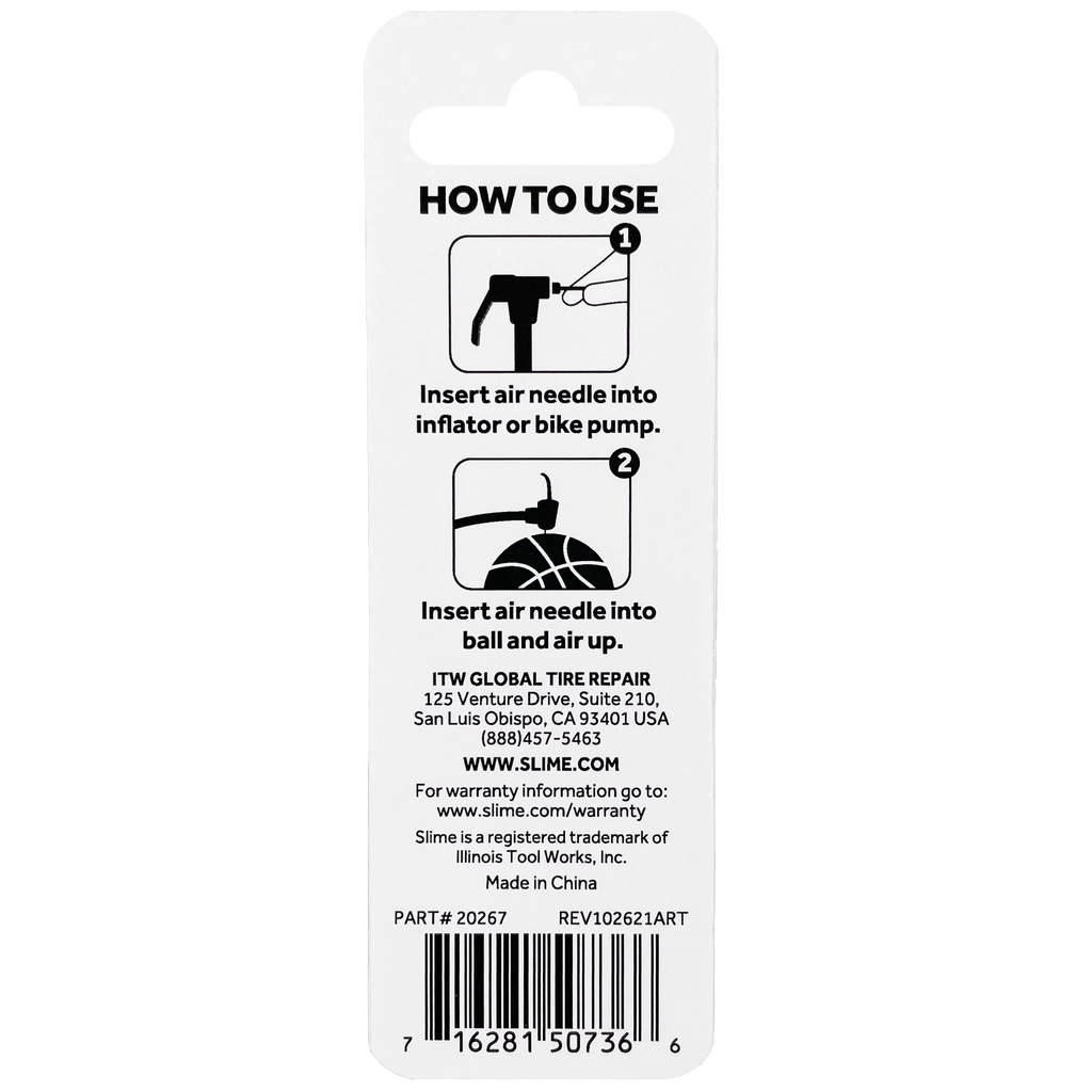 Bicycle Tire Air Needles 2 Pack F822