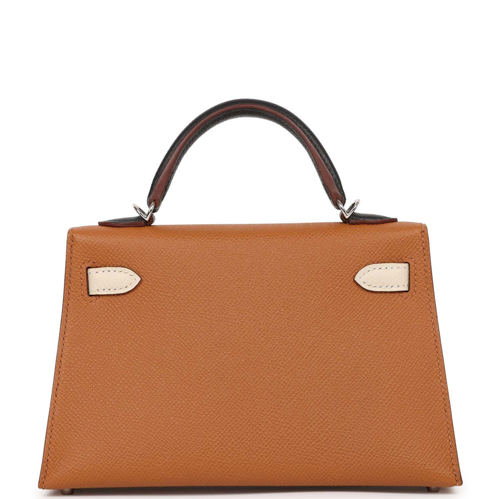 Gold Black and Nata Epsom Handbag I135801