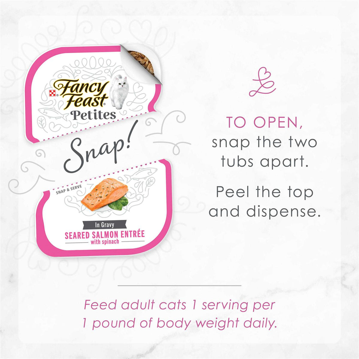 Seared Salmon with Spinach Gravy Wet Cat Food P917