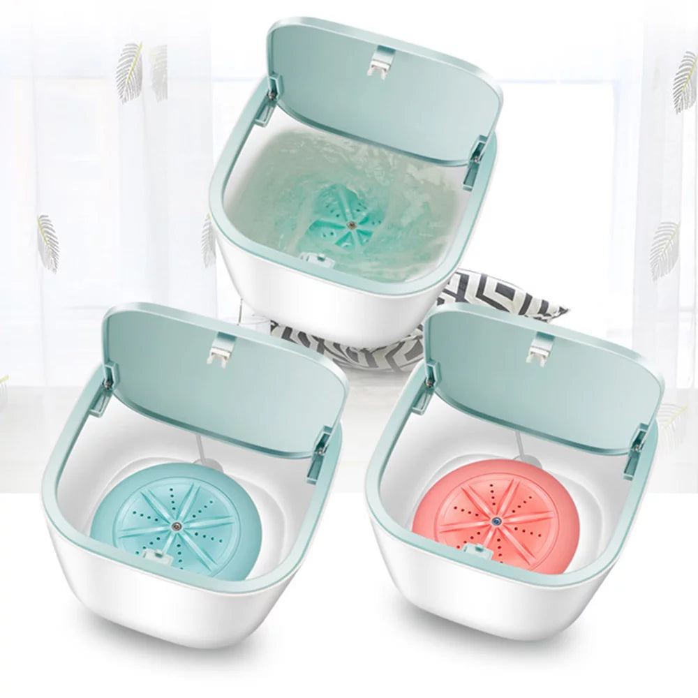 Mini Portable Rotating Washing Machine O175362