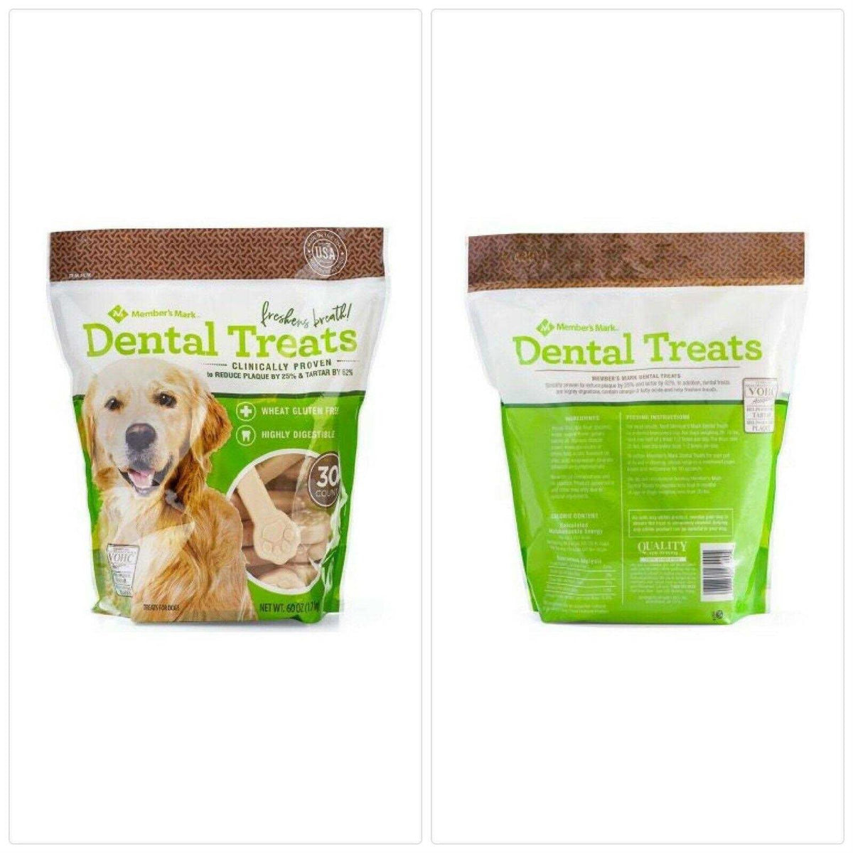 Dental Chew Treats for Dogs W13689