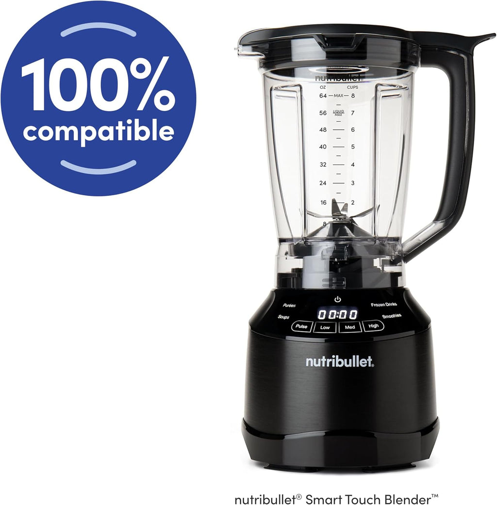 56 oz Clear/Black Pitcher L35347