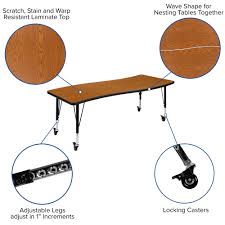 Adjustable Rectangular Activity Table R23650