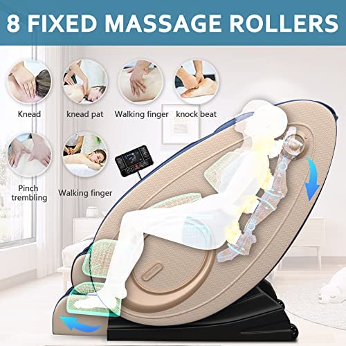 Massage Chair with Zero Gravity and Full Body Air Pressure O21459