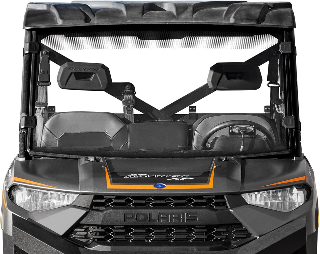 Clear Scratch Resistant Full Windshield for Polaris Ranger XP 1000 / Crew E793778