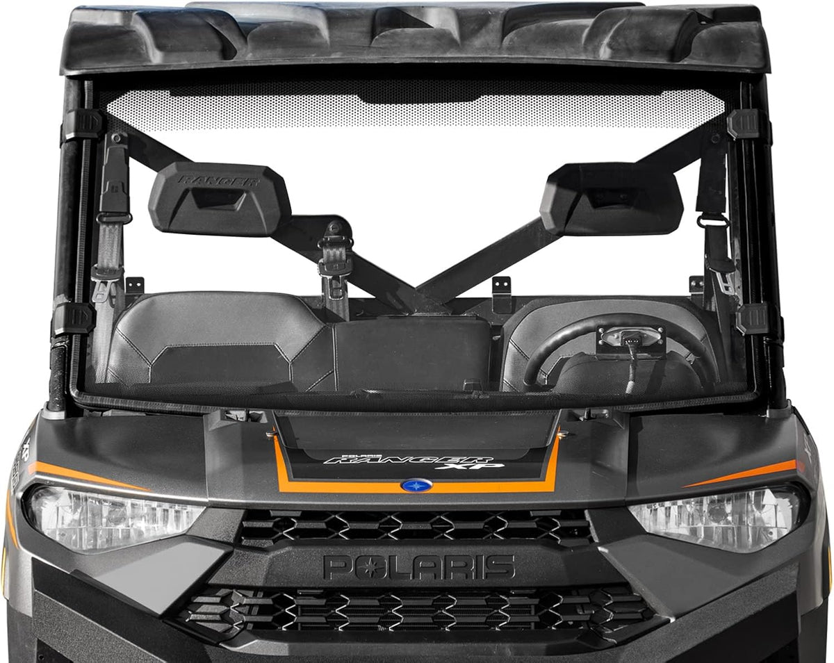 Clear Scratch Resistant Full Windshield for Polaris Ranger XP 1000 / Crew E793778