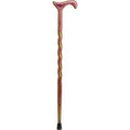 Twisted Colorwood Walking Cane J611904