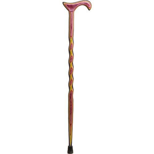 Twisted Colorwood Walking Cane J611904