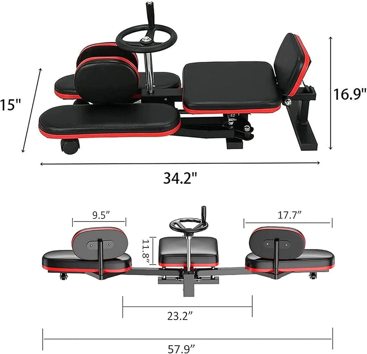 Adjustable Leg Stretch Training Machine C6170