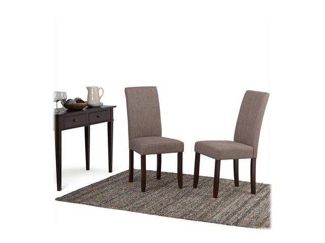Light Mocha Dining Chair Set of 2 L7221