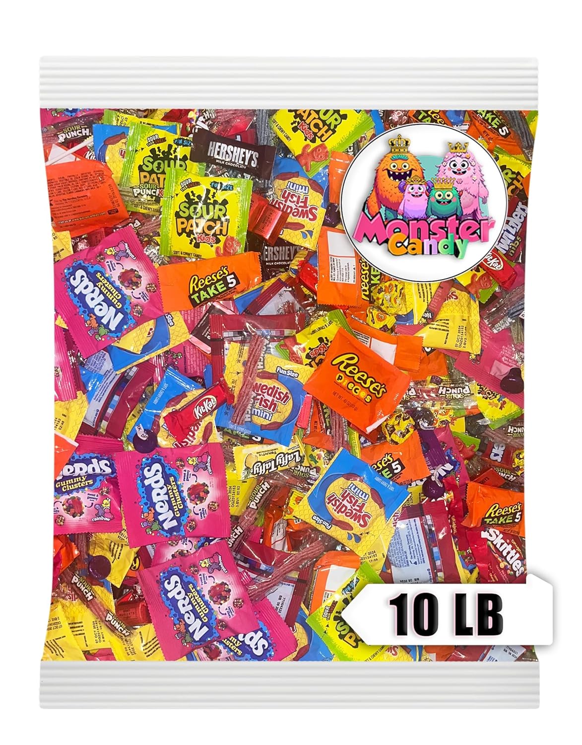 10 lb Chocolate Candy Variety Pack Q69195