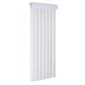 White 72 by 60-Inch Curved Vertical Q3254