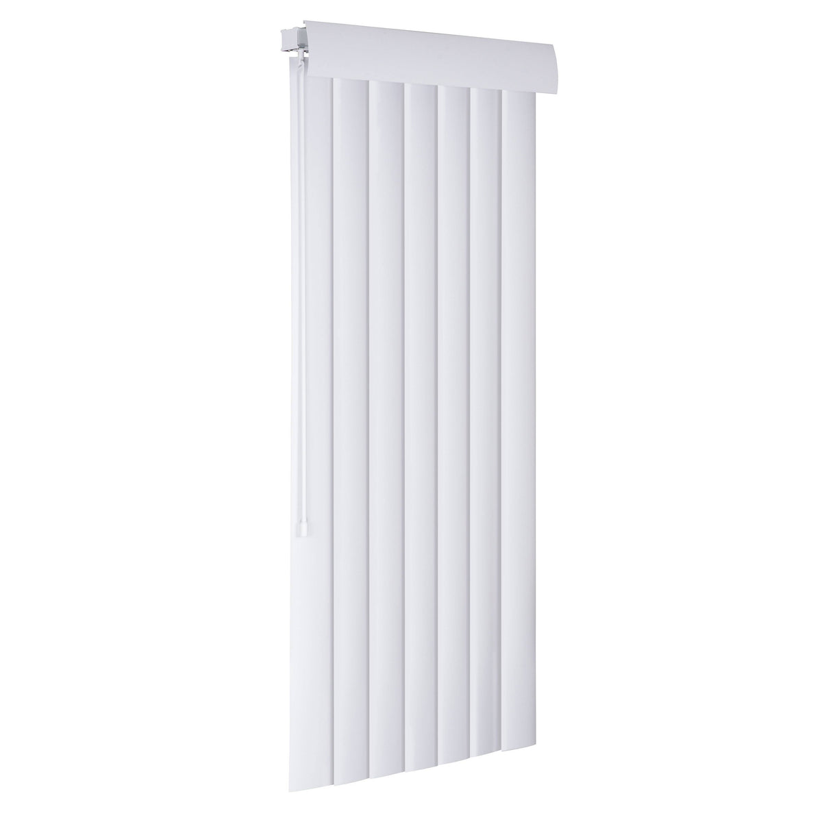 White 72 by 60-Inch Curved Vertical Q3254