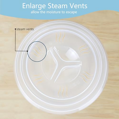 2PCS Microwave Splatter Cover 11.5 Inch BPA Free G462032