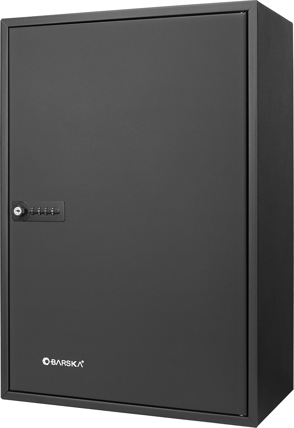 Steel 300 Key Safe Cabinet with Combination and Key Lock Box Wall Mount E10296