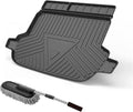 Custom Fit Cargo Mat Trunk Liner Heavy Duty Rubber Waterproof Floor Mat Pack of 2 U9054