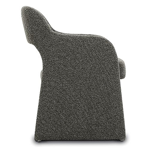Juniper Green Boucle Dining Chair P39926