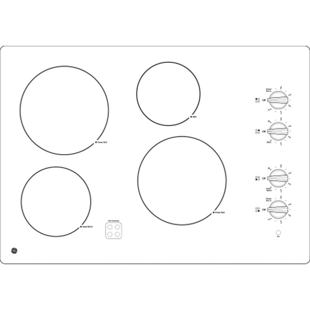 30 inch Built-In Electric Cooktop M3014