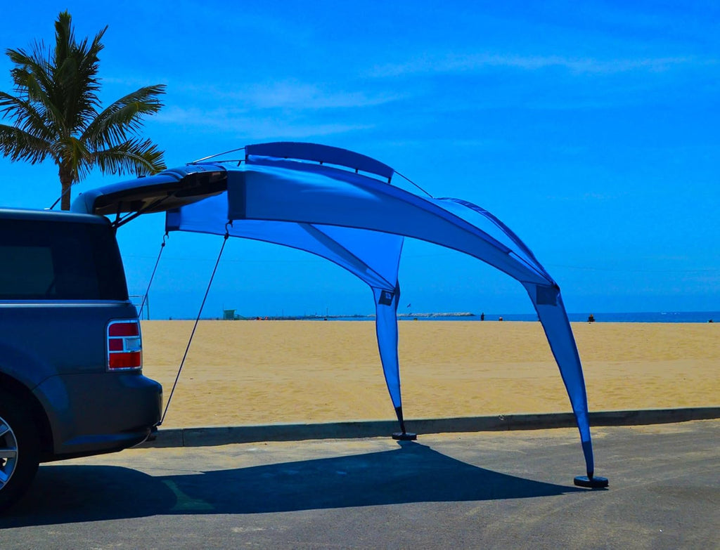 Blue Portable Sunshade Canopy Tent U807069