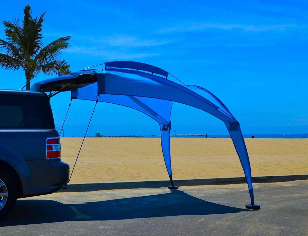 Blue Portable Sunshade Canopy Tent U807069