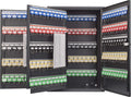 Steel 300 Key Safe Cabinet with Combination and Key Lock Box Wall Mount E10296