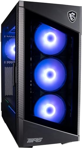 Gaming Desktop with NVIDIA GeForce RTX 4070 12GB, Intel 24-Core i9-14900KF Processor, 32GB DDR4 RAM, 1TB NVMe SSD + 3TB HDD, Windows 11 Home U3741
